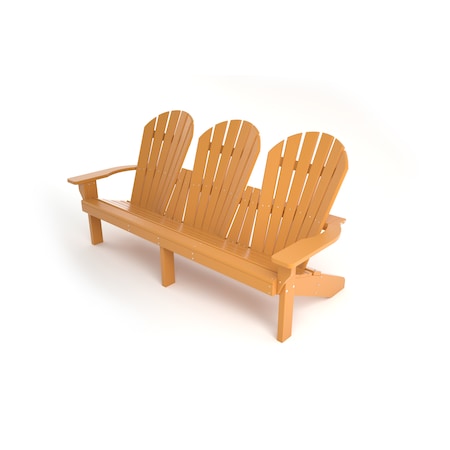 Frog Furnishings Cedar Grand Isle Adirondack Bench PB ADGISCED